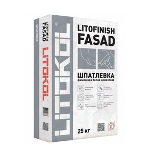 Шпатлевка Litokol LITOFINISH FASAD, 25 кг