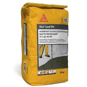 Ровнитель для пола Sika Level Pro, 25 кг